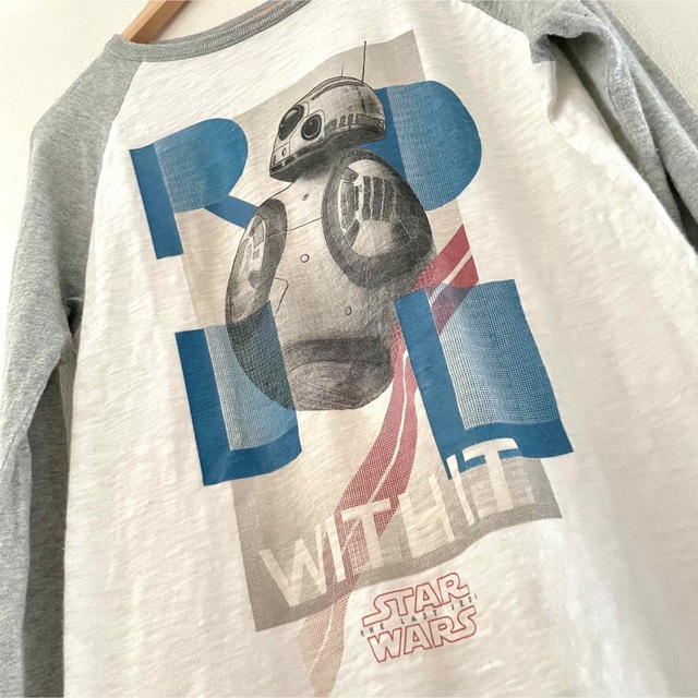 GAP(ギャップ)のGAP スターウォーズ 長袖シャツ 150 キッズ/ベビー/マタニティのキッズ服男の子用(90cm~)(Tシャツ/カットソー)の商品写真