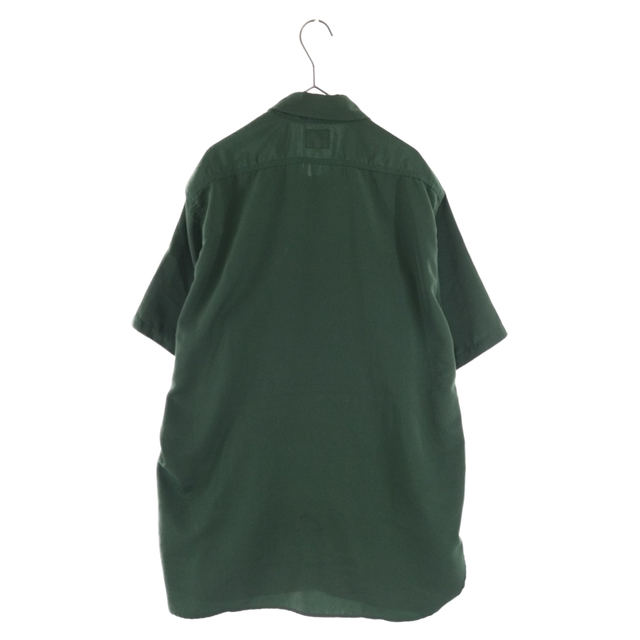 Needles(ニードルス)のNeedles ニードルス 21SS S/S Work Shirt-Poly Cloth バタフライ刺繍ポリクロス半袖ワークシャツ グリーン IN136 メンズのトップス(シャツ)の商品写真