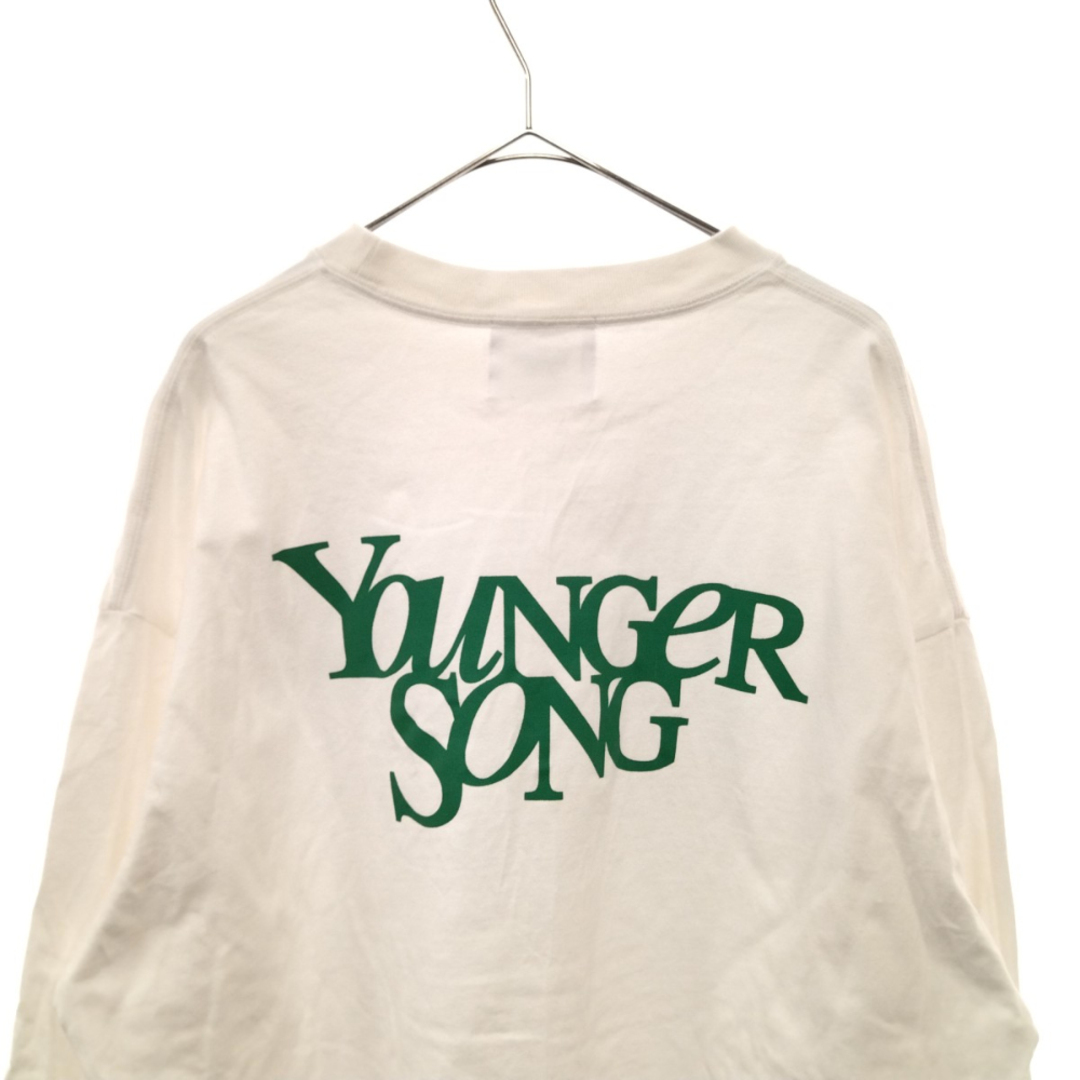 younger song ヤンガーソング　BIGプリントロングTシャツ - 3