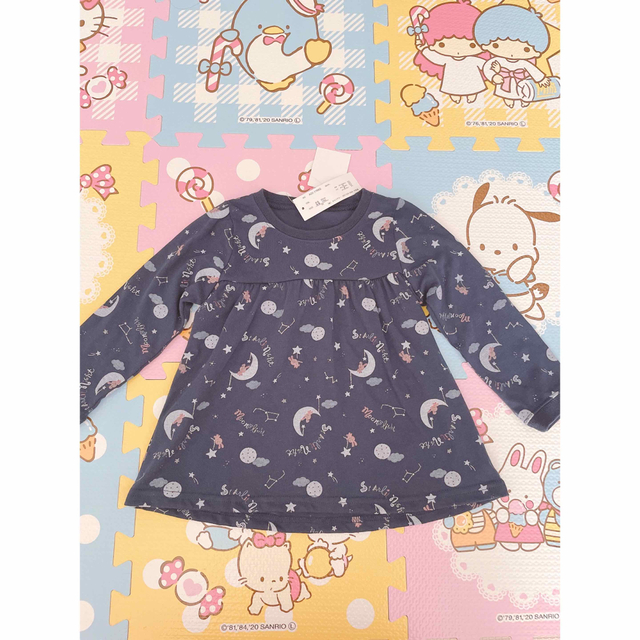 新品　子ども服90〜100㎝ キッズ/ベビー/マタニティのキッズ服女の子用(90cm~)(Tシャツ/カットソー)の商品写真