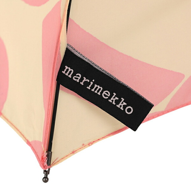 marimekko(マリメッコ)の新品 マリメッコ Marimekko 折り畳み傘 ウニッコ MANUAL UMBRELLA オフホワイト×ピンク レディースのファッション小物(傘)の商品写真