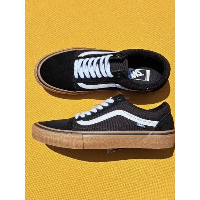 バンズ VANS OLD SKOOL PRO 27,0cm 黒白ガム