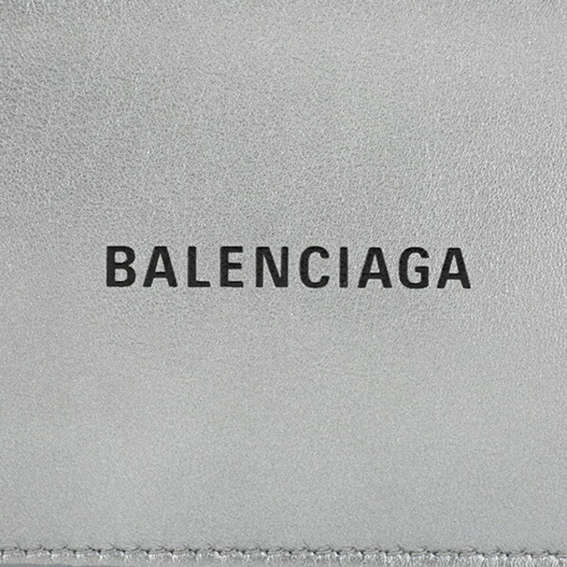 新品 バレンシアガ BALENCIAGA コインケース キャッシュ シルバー