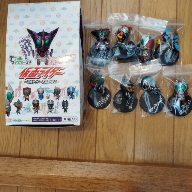 仮面ライダー食玩フィギュアセミコンプリート品（シークレットも含む ...