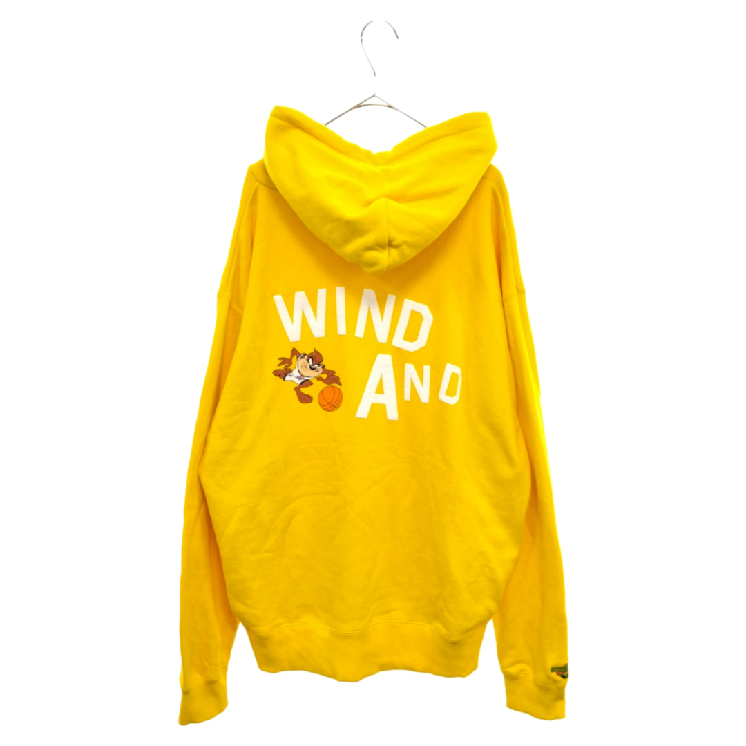 WIND AND SEA パーカー SEA HOODIE イエローL