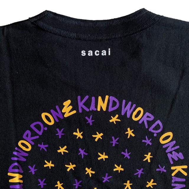 sacai  サカイ  Eric Haze サークル スター   Tシャツ