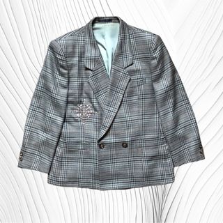 バーバリー(BURBERRY)のIA様1990s Burberry studs  jacket archive(テーラードジャケット)