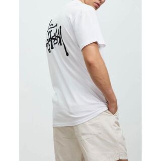 STUSSY - 【新品】stussy Tシャツ サイズL ホワイト ベーシックの ...