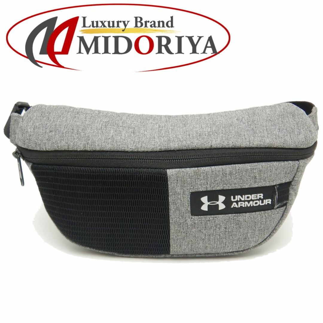 Fanny Pack 1330979 ウエストバッグ アンダーアーマー UNDER ARMOUR ポリエステル グレー ブラック/250506