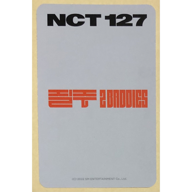 NCT127 ヘチャン HAECHAN MD 疾走 2Baddies トレカの通販 by