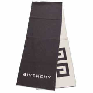 ジバンシィ(GIVENCHY)のジバンシー GIVENCHY マフラー GV3518-J4546 BROWN/WHITE Wo/Si(マフラー/ショール)