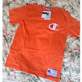 チャンピオン(Champion)のチャンピオン Tシャツ  綿100%  ビッグCロゴアップリケ ジョックタグ付(Tシャツ/カットソー(半袖/袖なし))