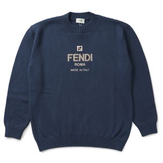 フェンディ(FENDI)のフェンディ FENDI 【大人もOK】キッズ セーター クルーネック 長袖 ロゴ ニット JMG100 AMI3 F0QB0(ニット)