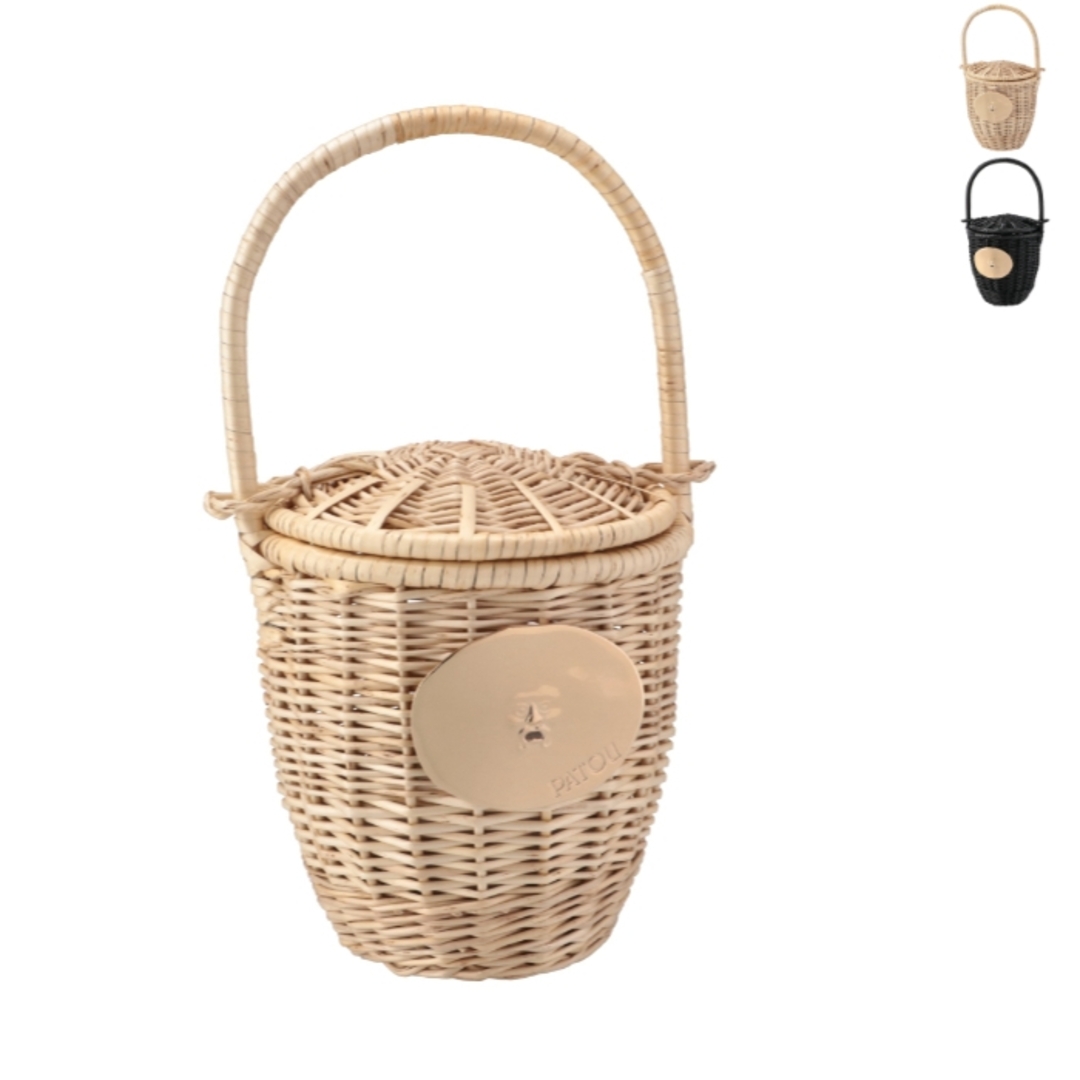 パトゥ PATOU バケツバッグ WICKER ウィッカー バスケット かごバッグ AC0030043 0002パトゥPATOU品番