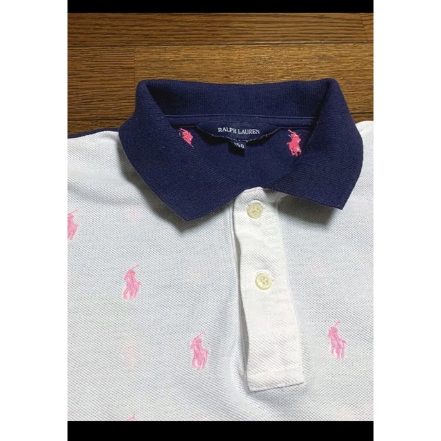 Ralph Lauren(ラルフローレン)の【希少デザイン】 ラルフローレン マルチカラー ポロシャツ NO1170 レディースのトップス(ポロシャツ)の商品写真