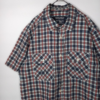 ウールリッチ(WOOLRICH)のウールリッチ　チェックシャツ　半袖　2ポケット(シャツ)