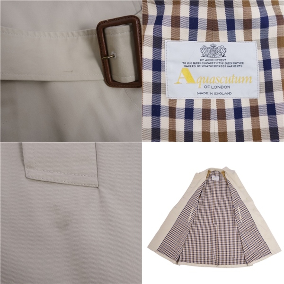 AQUA SCUTUM - アクアスキュータム Aquascutum コート ステン AQUA SCUTUM - アクアスキュータム Aquascutum コート ステン