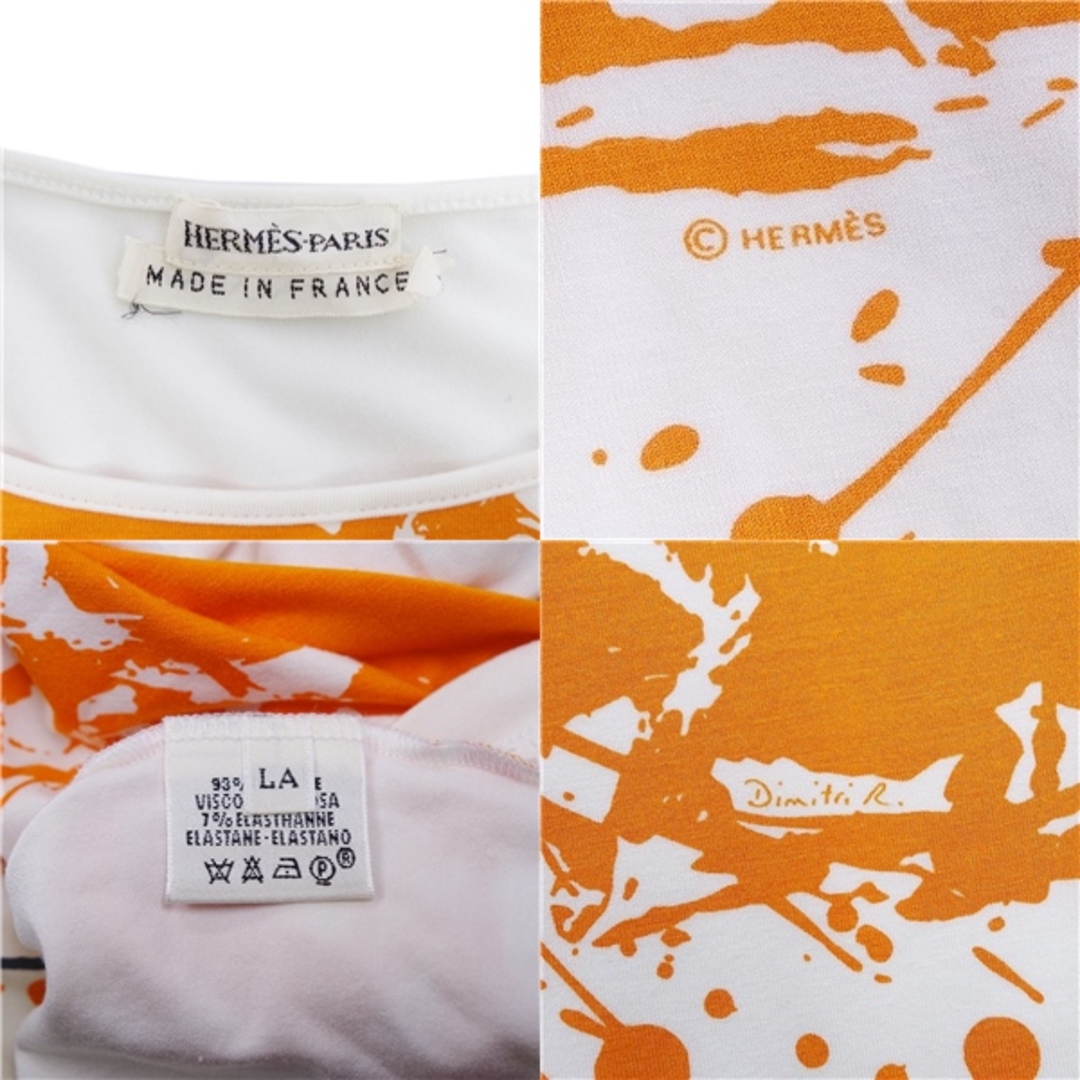 HERMES - 美品 エルメス HERMES Tシャツ カットソー マルジェラ HERMES - 美品 エルメス HERMES Tシャツ カットソー マルジェラ