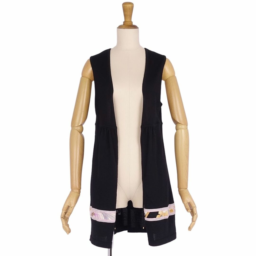 LEONARD - 美品 レオナール LEONARD FASHION ニット ベスト ジレ