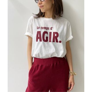 アパルトモンドゥーズィエムクラス(L'Appartement DEUXIEME CLASSE)の【Les Petits Basics / ルベーシック】AGIR TEE(Tシャツ(半袖/袖なし))