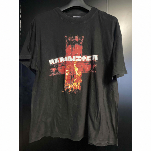 人気新品 激レア90´S RAMMSTEIN Tシャツ ヴィンテージ ブラック サイズ