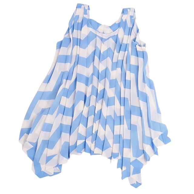 美品 イッセイミヤケ ISSEY MIYAKE シャツ チュニック ノースリーブ