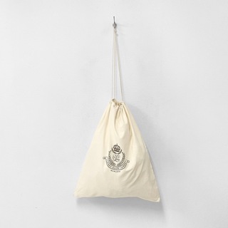 ラルフローレン(Ralph Lauren)のローレンラルフローレン 特大 ロゴ コットン 巾着 バッグ 袋 カバー(その他)