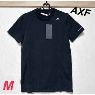 新品　AXF アクセス　メンズ　Tシャツ　ブラック　M ワンポイント(Tシャツ/カットソー(半袖/袖なし))