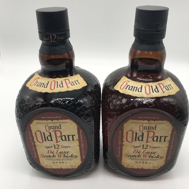 古酒　old parr 12年　ウィスキー　２本セット