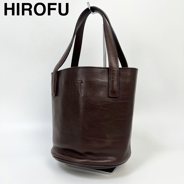 23E03 HIROFU ヒロフ ハンドバッグ 本革HIROFU