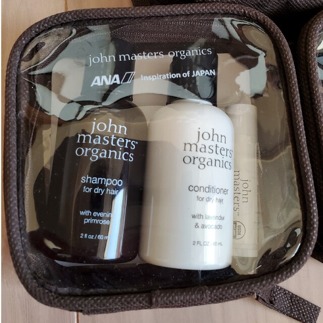 John Masters Organics 新品未開封☆ジョンマスターオーガニック ANAプレミアムクラス限定トラベルセットの通販 by ゆー ANA × john masters organice トラベルセット 限定品