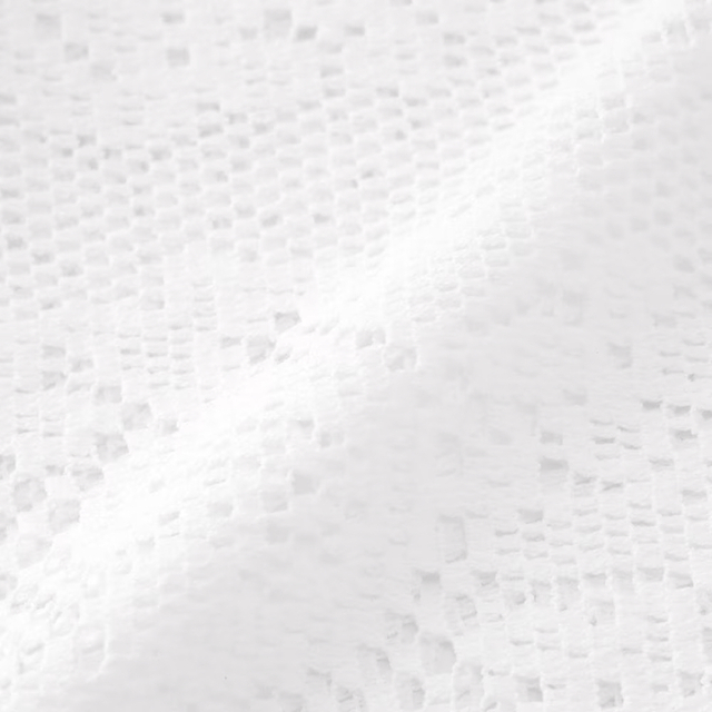 GU(ジーユー)の【美品】GU レースコンパクトシャツ　ホワイト　M  ジーユー レディースのトップス(シャツ/ブラウス(半袖/袖なし))の商品写真