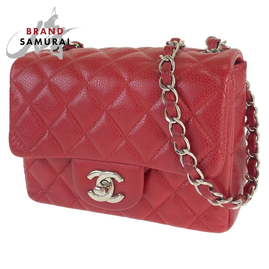 直売半額 美品 CHANEL シャネル ミニマトラッセ ココマーク ターン