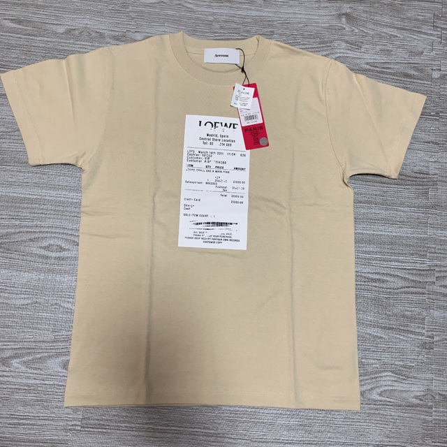 新品　ロゴTシャツ レディースのトップス(Tシャツ(半袖/袖なし))の商品写真