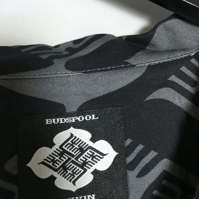 GAKKIN BUDSPOOL花罰 麻PATTERN S/S SHIRT 舐達麻