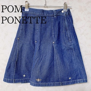 ポンポネット(pom ponette)の古着 POMPONETTE jeans 子供服 M スカート オールシーズン(スカート)