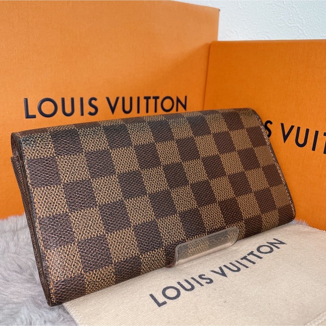 LOUIS VUITTON - 【極美品】 ルイヴィトン ポルトフォイユ サラ ダミエ