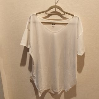 ユニクロ(UNIQLO)のユニクロ AIRism Tシャツ Sサイズ(Tシャツ(半袖/袖なし))