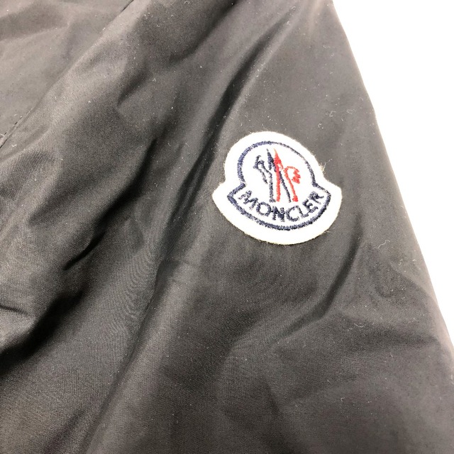 MONCLER(モンクレール)のモンクレール MONCLER ナイロン アパレル ジップアップ ジャケット ナイロン ブラック メンズのジャケット/アウター(マウンテンパーカー)の商品写真