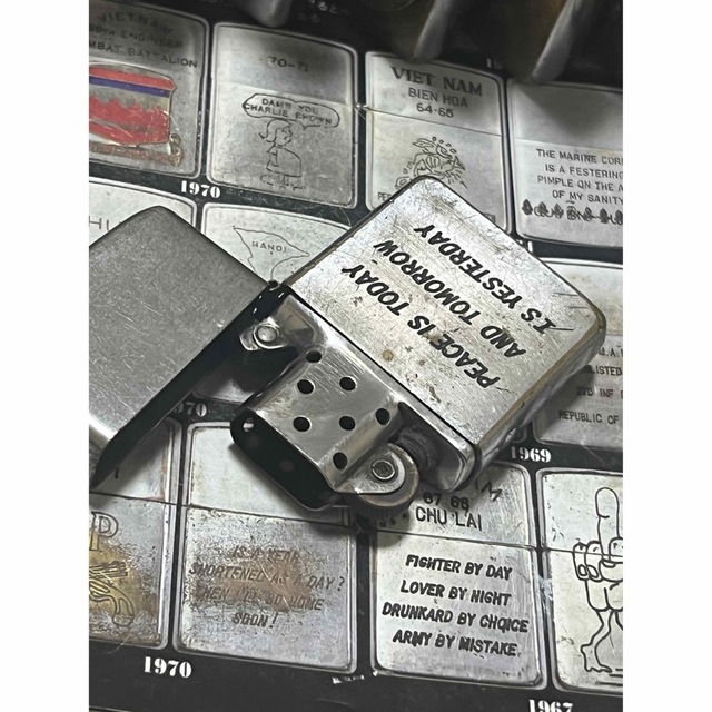 【ベトナムZIPPO】本物 1970年製ベトナムジッポー「ファックマン」NUI