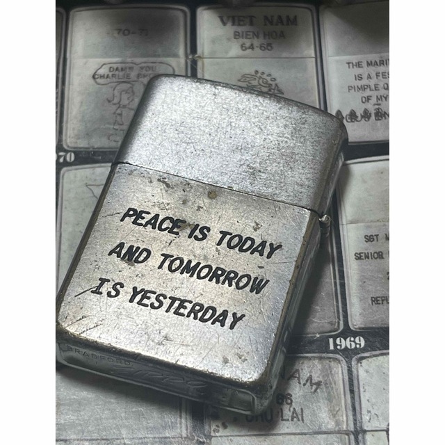 【ベトナムZIPPO】本物 1970年製ベトナムジッポー「ファックマン」NUI
