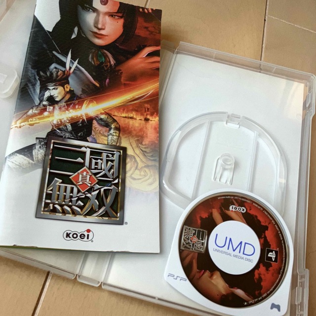 Koei Tecmo Games(コーエーテクモゲームス)の真・三國無双 PSP エンタメ/ホビーのゲームソフト/ゲーム機本体(携帯用ゲームソフト)の商品写真