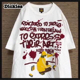 ディッキーズ(Dickies)の【ディッキーズ】半袖Tシャツ　アート　ワンポイント　ジャージ　落書き43(Tシャツ/カットソー(半袖/袖なし))