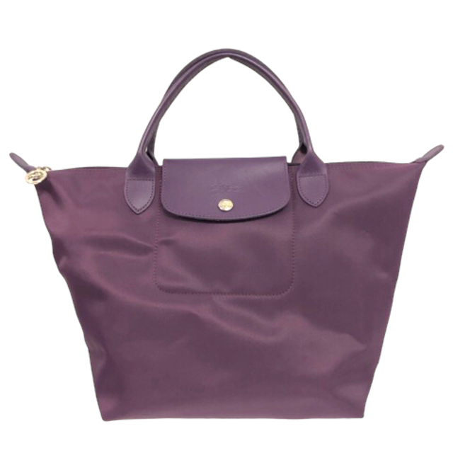 LONGCHAMP ハンドバッグ トートバッグ ルプリアージュ パープル