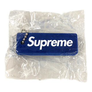 シュプリーム(Supreme)のSUPREME シュプリーム Puffy Keychain ロゴ キーホルダー ブルー 正規品 / B3719(キーホルダー)