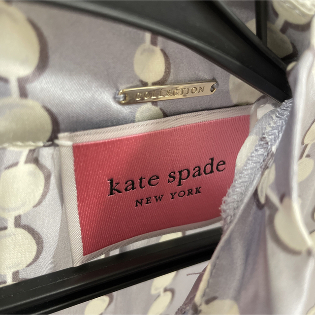 kate spade new york(ケイトスペードニューヨーク)の✿新品未使用‼️katespadeパールデザインシルクワンピース レディースのワンピース(ひざ丈ワンピース)の商品写真