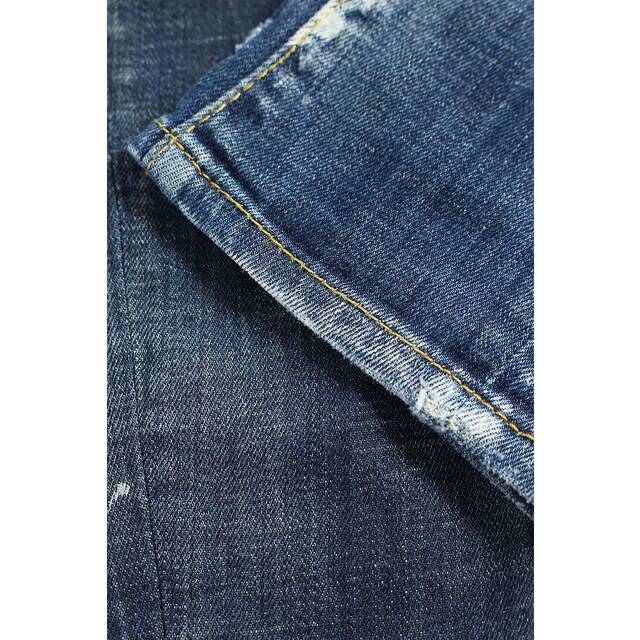 ディースクエアード 19AW S74LB0594 クラッシュペンキ加工デニムパンツ
