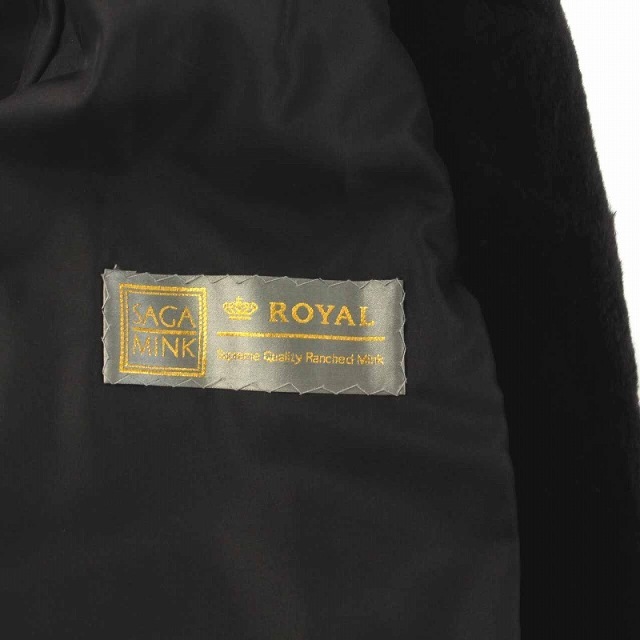 サガミンク 金サガ ロイヤル ROYAL 毛皮 コート ミンク ダークブラウン ...