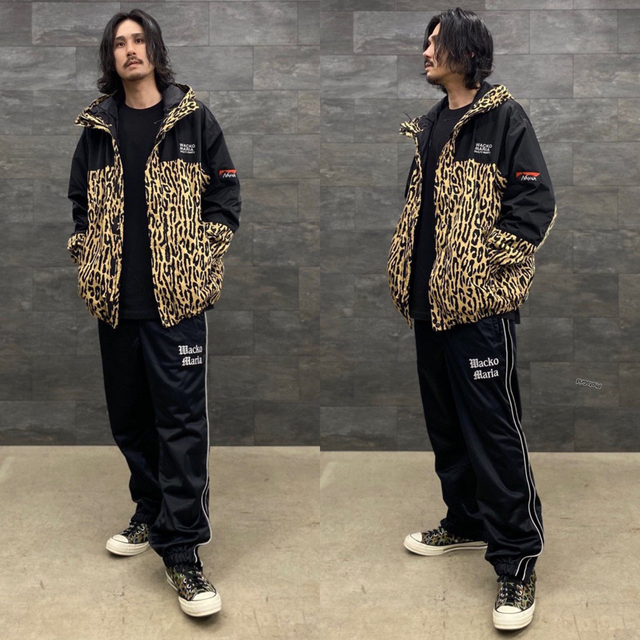 WACKO MARIA NANGA LEOPARD MOUNTAIN PARKA