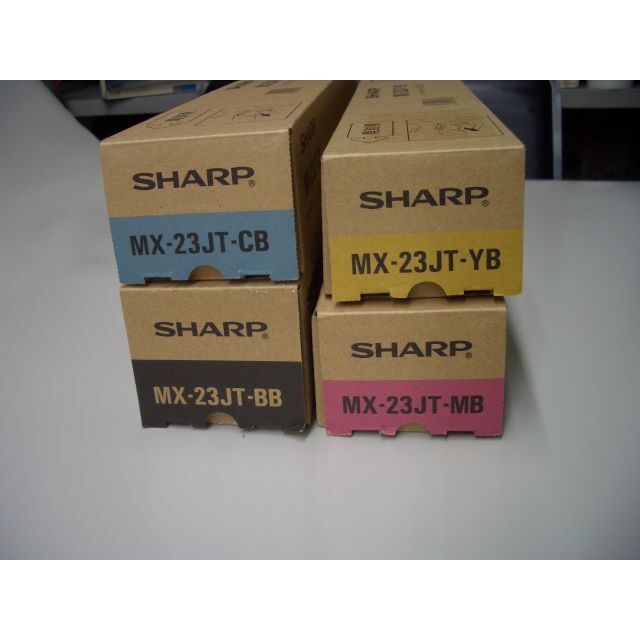 SHARP - シャープトナーMX-23JT 新品未使用4本セットの通販 by dory3's